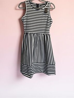 The Limited Navy & White Striped Top